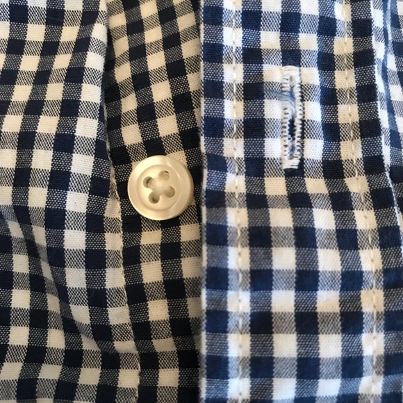 Crew cuts long sleeve button down gingham print - Picture 3 of 3